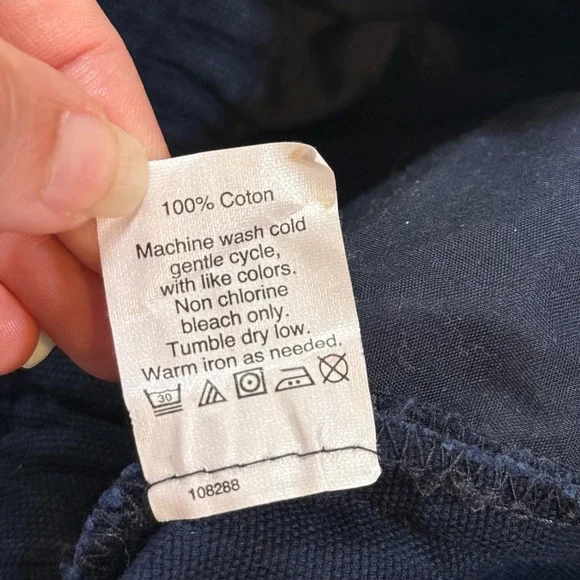 J. Crew Navy Womens Chino Shorts 8 Cotton Preppy Minimalist Casual Chic Travel - Picture 8 of 8